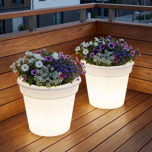 Led außen solar - 2x,