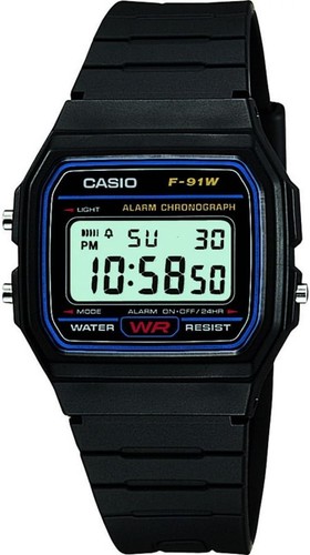 Casio collection 91w 1xy - casio, f-91w-1xy