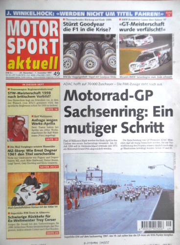 Motor sport aktuell - 49-, 1997