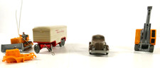 H0 Modellauto Bagger Anhänger Raupe Abschlepper (unverglast) Wiking etc.. S-5866