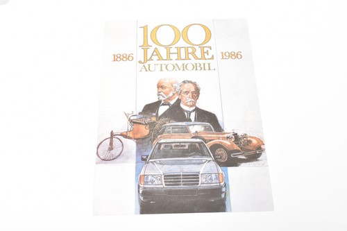 Daimler benz 100 jahre - daimler,