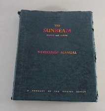 Workshop Manual / Werkstatthandbuch Sunbeam Rapier Alpine Stand 1966