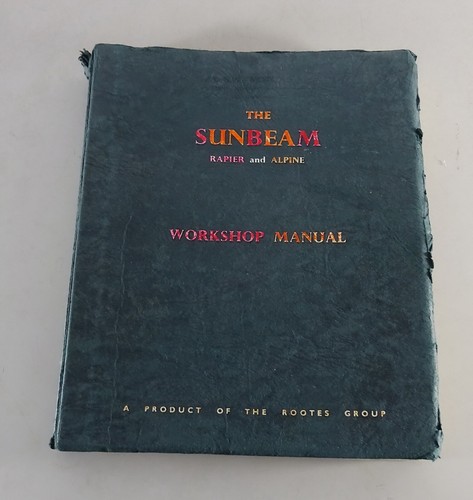 Workshop manual - manual, /