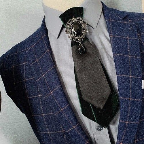 Herren strass krawatte fliege - strass,