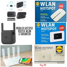 Mobiler Hotspot Router WLAN