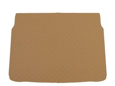 Dunkelbeige Gestepptes Öko