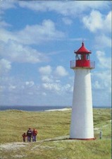 Ansichtskarte Leuchtturm auf der Insel Sylt (9971)
