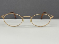Zeiss Brille Herren damen Rund Oval Gold Metall Vollrand Germany  5723 NP:199€