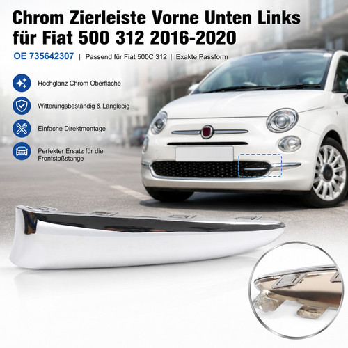 Zierleiste stoßstange vorne - stoßstange,