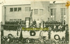 s/w Foto AK Eibau; Sporthalle, 1. Bezirks-Turnfest, 7. Juli 1929
