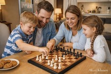 Faltbares Schachspiel