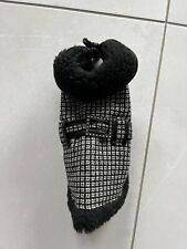 Hundemantel für kleine Hunde aus Stoff/Wolle-26 cm