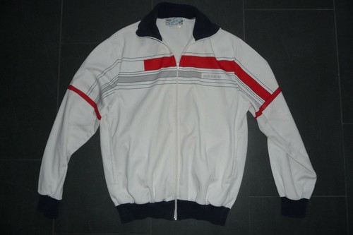Weiße vintage trainingsjack - vintage,