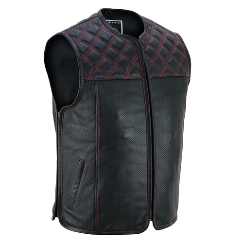 Herren biker leder kutte - herren,
