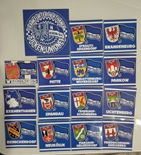 15 MOTIVE !!!!  Hertha BSC  ULTRAS Aufkleber Berlin -BEZIRKE  Sticker - Ostkurve