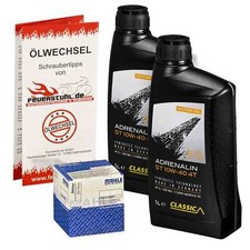 Ölwechselset Adrenaline/Mahle