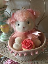 Deko ostern plüsch rosa - deko,