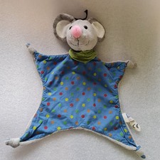 Schnuffeltuch mit Maus ca. 22 cm land und ca. 28 cm breit