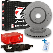 2x ZIMMERMANN Bremsscheiben