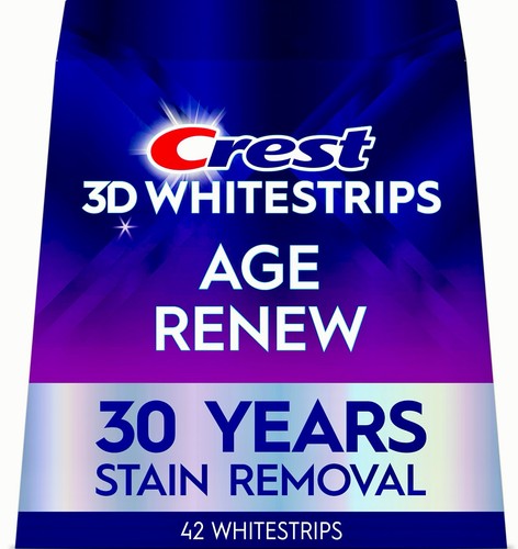 Crest whitestrips age - 3d, renew