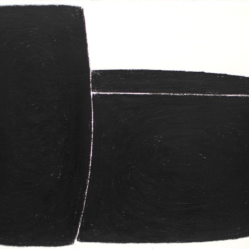 Malerei abstrakt unleserlich