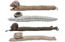 Neuheit Zugluftstopper Hund Katze Stoff Fleece Zugluft Türstopper Kissen 90 cm