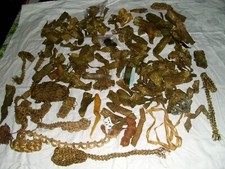 Konvolut alte Gold Bronze