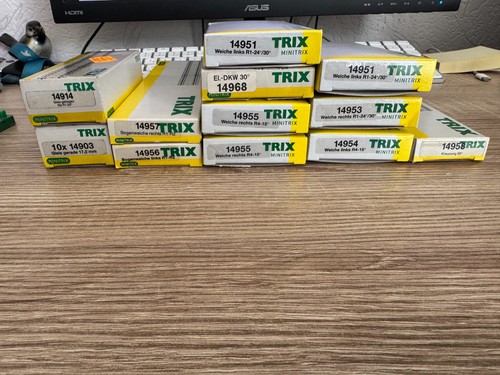 Minitrix gleise weichen - 30, gleise/weichen