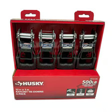 HUSKY RATCHET TIE-DOWN STRAPS