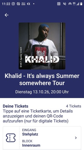 Tickets khalid berlin - tickets,