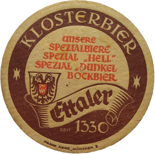Alter bierdeckel ettaler - alter,