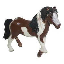Schleich 13815 Island Pony Hengst Pferd Tier 2015 Horse Club gebraucht repainted
