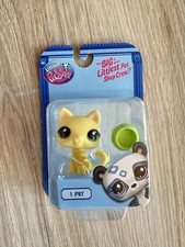 Littlest Pet Shop LPS Promo Pet Yellow Cat Katze France Exclusive Butter Cat NIB