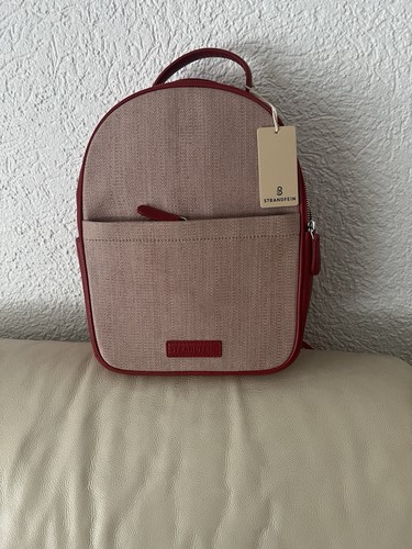 Strandfein rucksack tasche rot - rucksack,