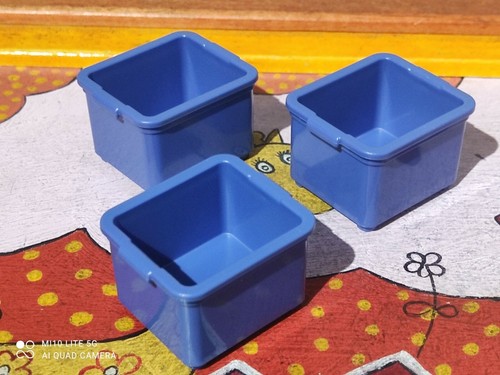 Playmobil boxen blaue - x3,