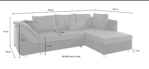 Fast neuwertiges sofa mit - fast,