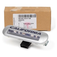 ORIGINAL VW Einstiegsbeleuchtung California Dick Silber T5 T6 7E5947415K 72A