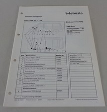 Einbauanweisung Webasto