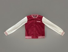 Collegejacke Gr. M Weinrot