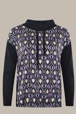 Damen Shirt Blousonform mit