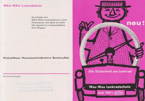 Prospekt volkswagen käfer - volkswagen,
