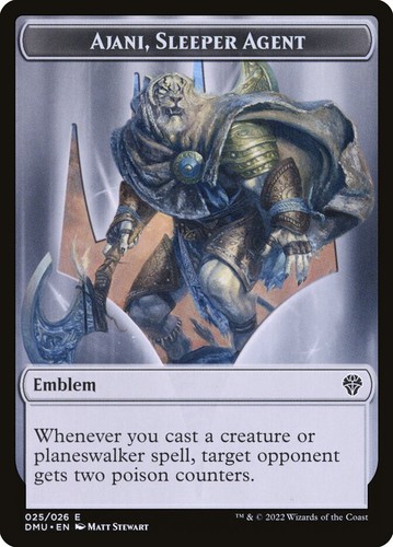 Ajani sleeper agent - ajani,,