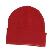 Arket, Beanie-Mütze, Größe: ONE SIZE, Wolle, Rot, Unisex (Erwachsene) -CRd