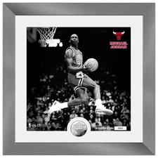 Michael Jordan Chicago Bulls Reverse Dunk NBA Coid Bild