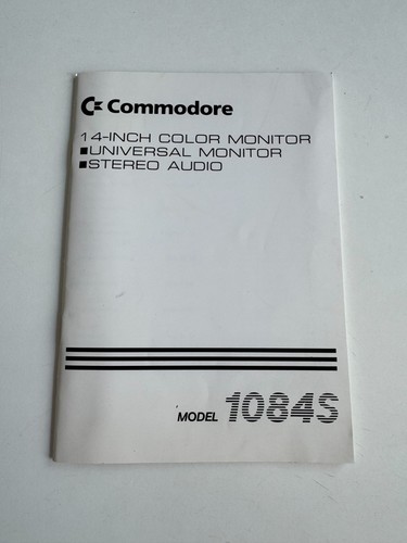 Commodore model 1084s - commodore, color