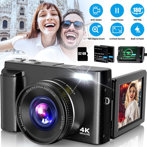 Digitalkamera fotokamera 1080p - fotokamera,