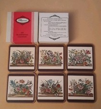 6 Pimpernel Untersetzer Floral