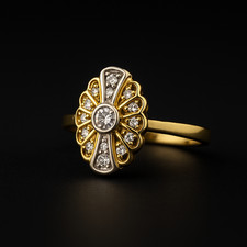 Art déco antiker damen - déco, ring