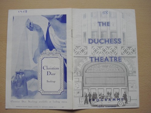 Programm the duchess theatre - programm,