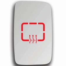 Spiegelglas Rechts Beheizbar